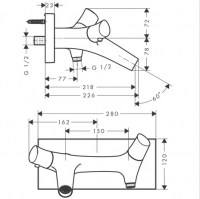 AXOR HANSGROHE STARCK ORGANIC TERMOSTATICA BAÑO